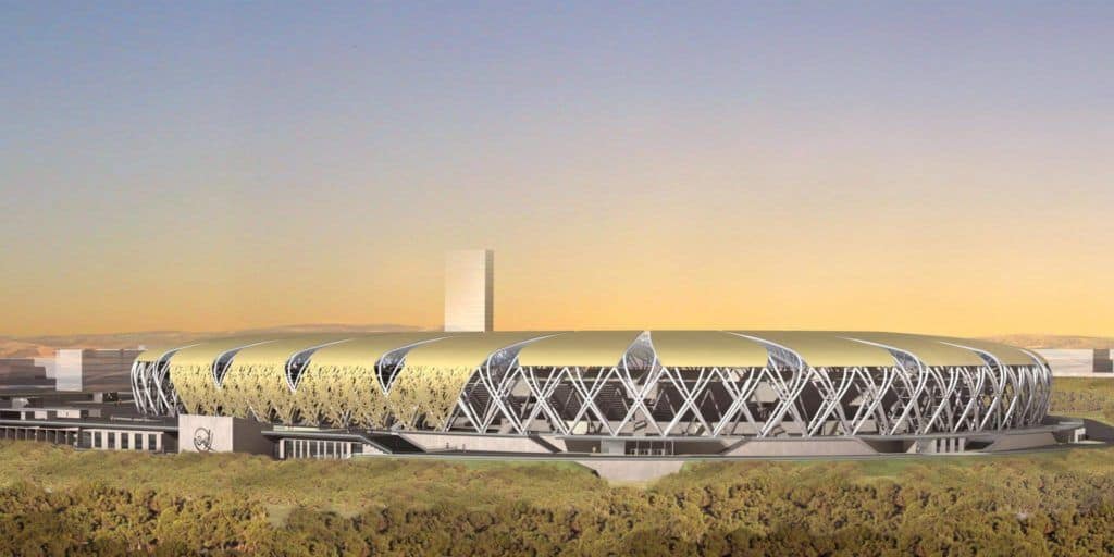 L’un des premiers projets de l’agence voit enfin le jour : Le stade olympique d’Oran.