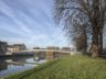 ST OMER 050 La passerelle de St Omer nommée pour l’Equerre d’Argent 2019, dans la Catégorie « Ouvrages d’Art ».